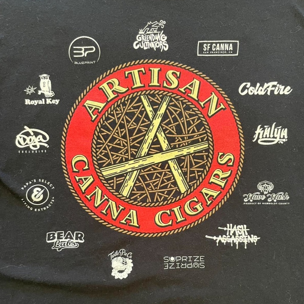 Next Level Apparel Black T-Shirt Medium